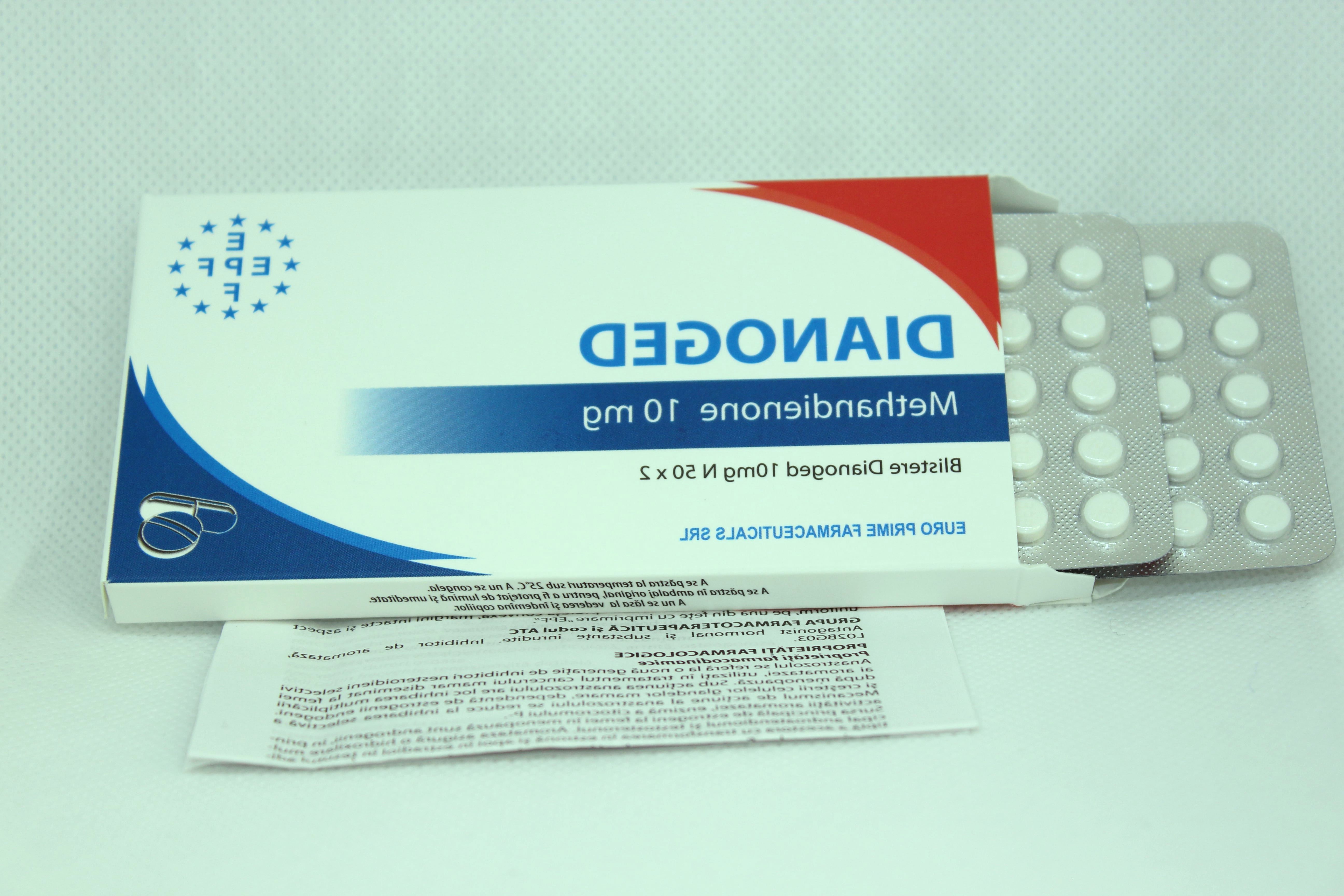Dianabol tabs EPF Euro Prime Farmaceuticals SRL 10mg/100tab