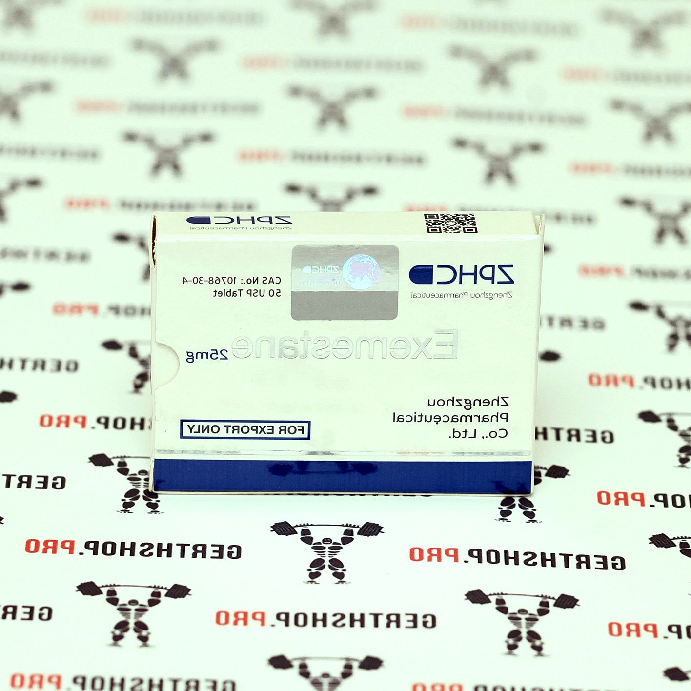 Exemestane pills 2blx25tabx25mg ZPHC Zhengzhou Pharmaceutical Co Ltd.
