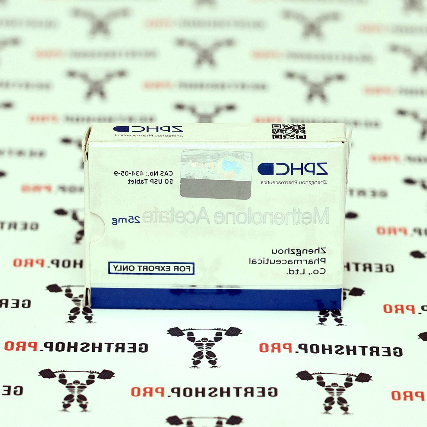 Methenolone A 2blx25tabx25mg ZPHC Zhengzhou Pharmaceutical Co Ltd.