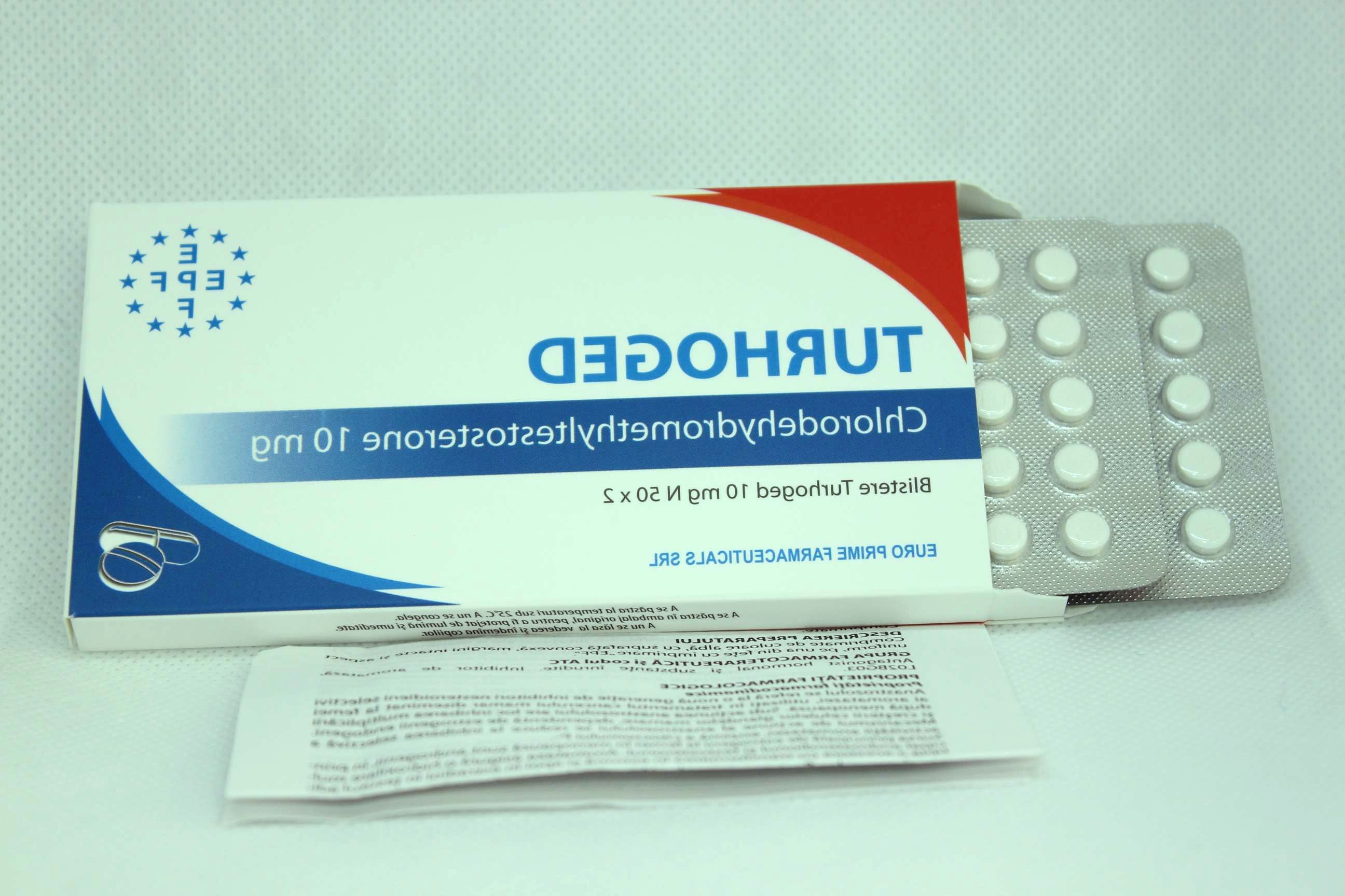 Turinabol pills EPF Euro Prime Farmaceuticals SRL 10mg/100tab